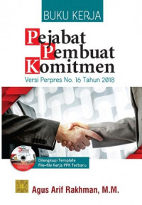 Pejabat pembuat komitmen versi perpres no. 16 tahun 2018