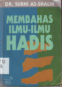 Membahas ilmu-ilmu hadis