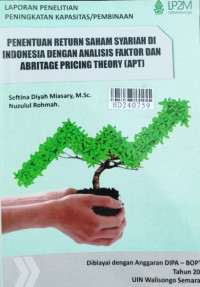 Penentuan return saham syariah di Indonesia dengan analisis faktor dan Abritage Pricing Theory (APT)