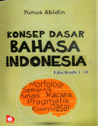 Konsep dasar Bahasa Indonesia