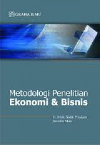 Metode penelitian ekonomi & bisnis