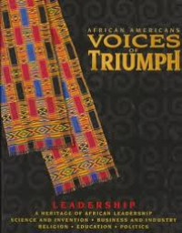 African Americans voices of triumph perseverance