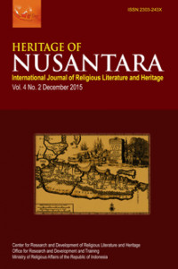 Heritage of Nusantara : international journal of religious literature and heritage
